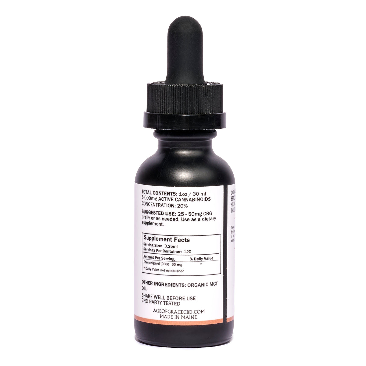 6,000 mg CBG Oil