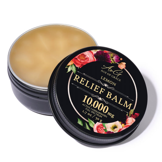 10,000mg CBD Balm (20% Concentration), Lemon
