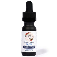 10,000mg CBD Trial Oil (33% Concentration), Unflavored, 12mL