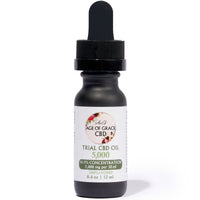 5,000mg CBD Trial Oil (8.3% Concentration), Unflavored, 12mL