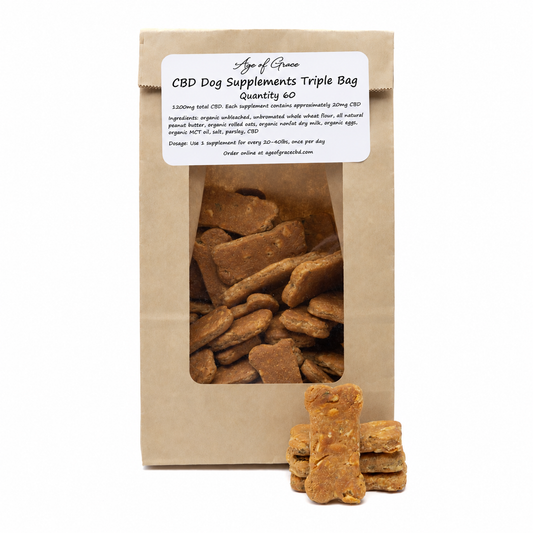 CBD Triple Bag Dog Supplements